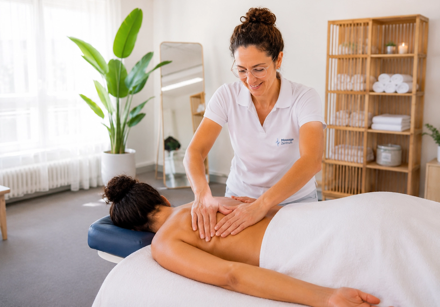 Rückenbehandlung im Massage Zentrum Wettingen an der Bahnhofstrasse 49