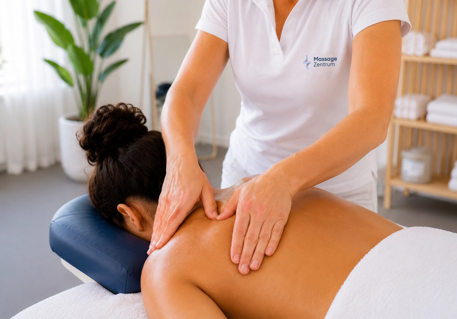 Massagebehandlung bei Schulterschmerzen im Massage Zentrum Wettingen