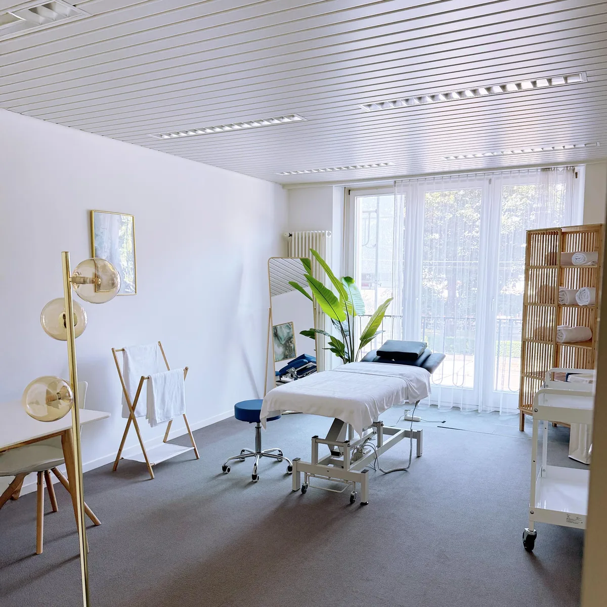 Praxisraum des Massage Zentrum Wettingen